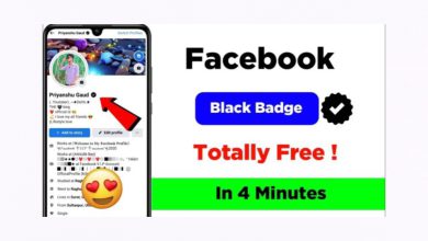 How to Get Free Black Tick Badge on Facebook 2024